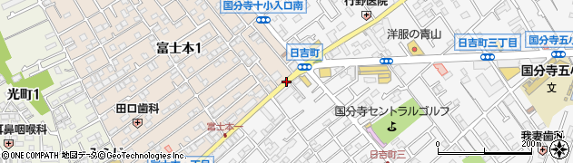 日吉町周辺の地図