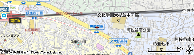 東京都杉並区阿佐谷南3丁目50-4周辺の地図