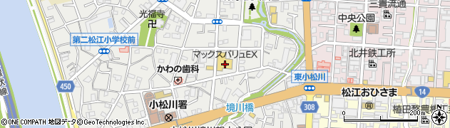 マックスバリュエクスプレス松島店周辺の地図