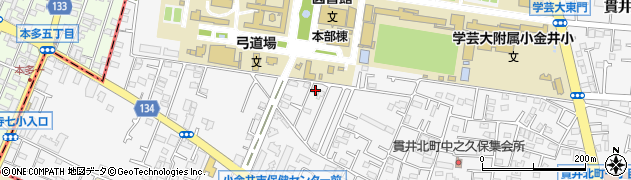 給湯器の修理サービス２４小金井貫井北町店周辺の地図