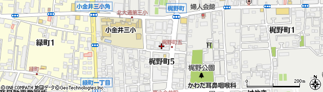 多摩式典株式会社　小金井会館周辺の地図