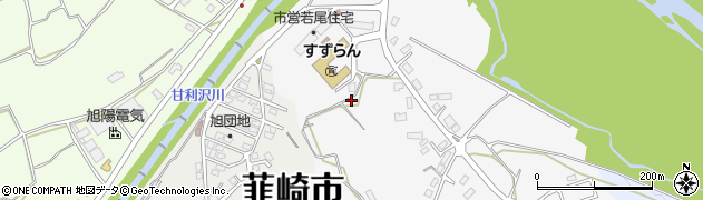 山梨県韮崎市大草町若尾85周辺の地図