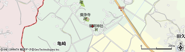 千葉県匝瑳市亀崎131周辺の地図