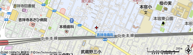 ソプラ銀座　吉祥寺店周辺の地図