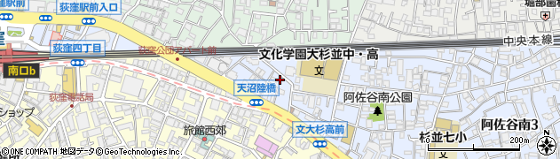 東京都杉並区阿佐谷南3丁目49-20周辺の地図