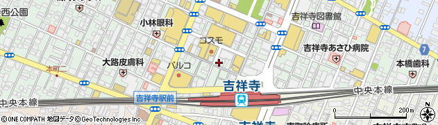 松本平太郎美容室　本店周辺の地図