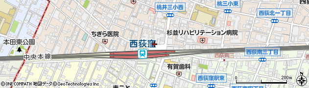 カラオケ館 西荻窪駅前店周辺の地図