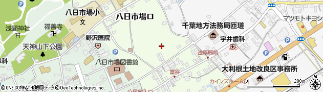 千葉県匝瑳市八日市場ロ周辺の地図