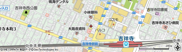 ドクターコタニビューティークリニック吉祥寺店周辺の地図