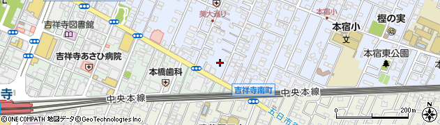 吉祥寺音楽スタジオ本家周辺の地図