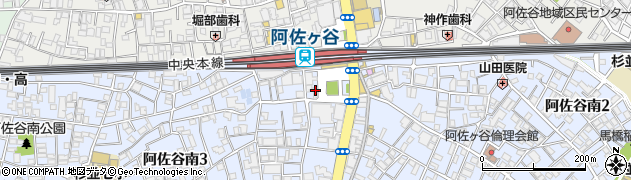 目利きの銀次 阿佐ケ谷南口駅前店周辺の地図