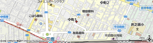 青山クリーニング店周辺の地図