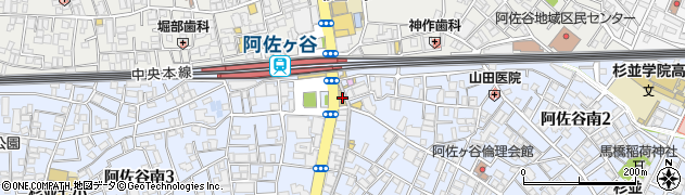 温野菜 阿佐ヶ谷店周辺の地図