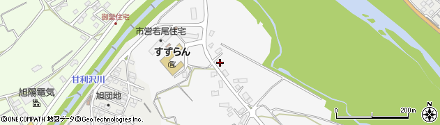 山梨県韮崎市大草町若尾183周辺の地図