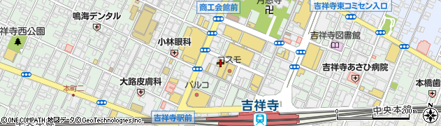 ガスト吉祥寺元町通店周辺の地図