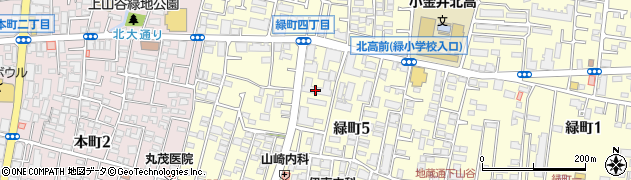 武蔵小金井フラワーホーム周辺の地図