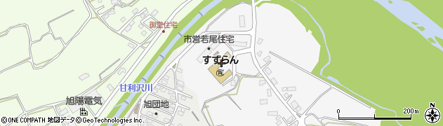 韮崎市立　すずらん保育園周辺の地図