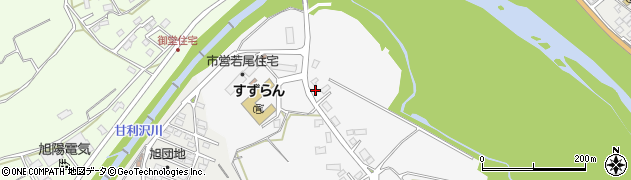 山梨県韮崎市大草町若尾171周辺の地図