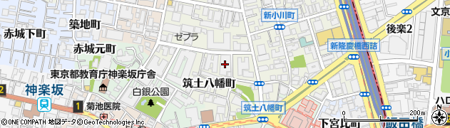 東京都看護協会会館周辺の地図