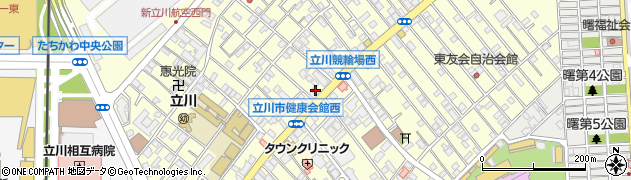 美食楼 立川店周辺の地図