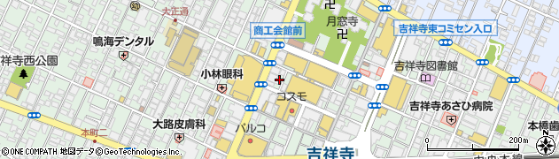 株式会社井の頭会館周辺の地図