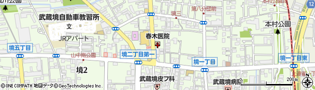 調布田無線周辺の地図