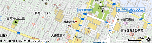 東急百貨店　吉祥寺店８階アートサロン周辺の地図