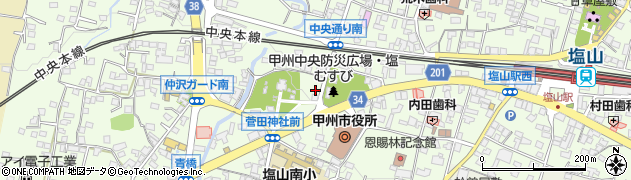桐原表具店周辺の地図