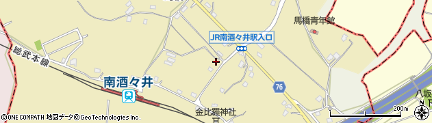 千葉県印旛郡酒々井町馬橋571周辺の地図