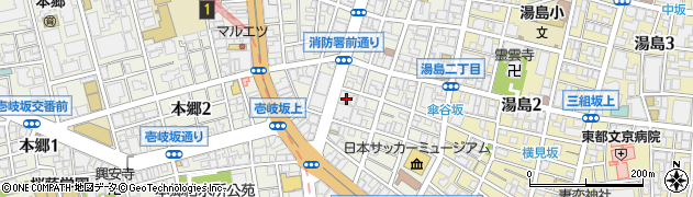 東京都文京区本郷3丁目14-10周辺の地図