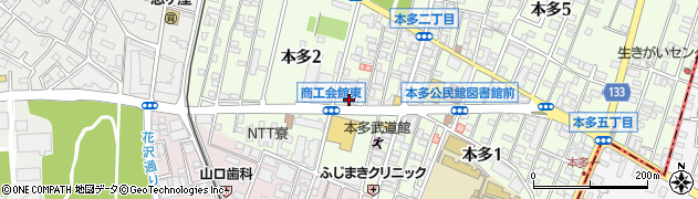 アルテ国分寺店周辺の地図