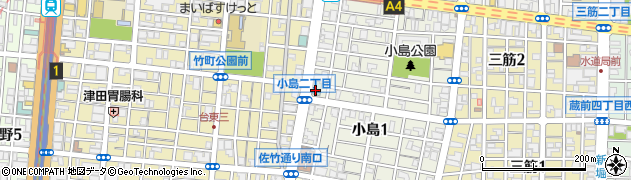 ホテルヴィラフォンテーヌ東京上野御徒町周辺の地図