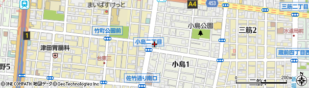 ヴィラフォンテーヌ上野周辺の地図