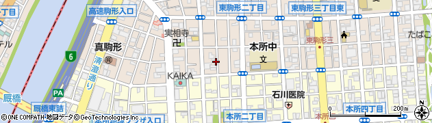 藤野商店周辺の地図