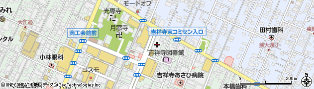 日本堂仏具店　吉祥寺店周辺の地図