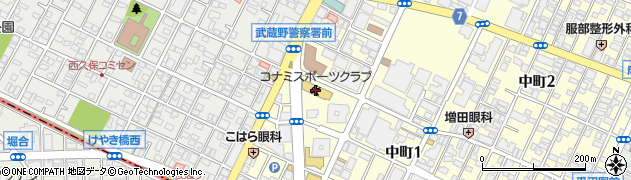 日本生命保険相互会社　武蔵野支社周辺の地図