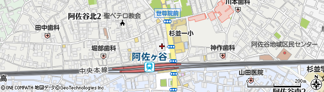 阿佐ヶ谷駅前眼科周辺の地図