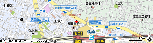 三井住友銀行荻窪支店 ＡＴＭ周辺の地図