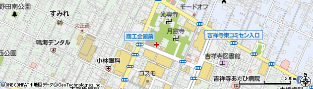 株式会社三井住友銀行　吉祥寺法人営業部周辺の地図