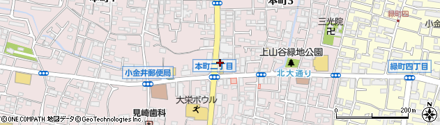 セブンイレブンムサシ小金井北口店周辺の地図