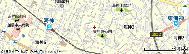 千葉県船橋市海神周辺の地図