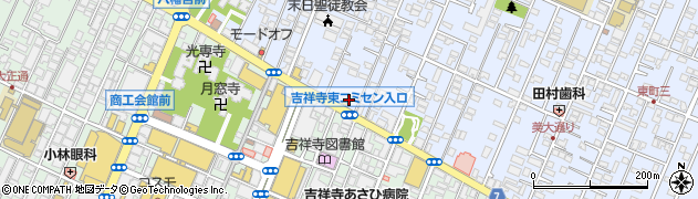 SITAL 吉祥寺北口2号店周辺の地図