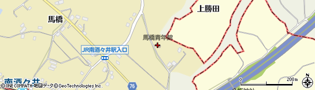 千葉県印旛郡酒々井町馬橋44周辺の地図