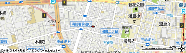本郷三郵便局 ＡＴＭ周辺の地図