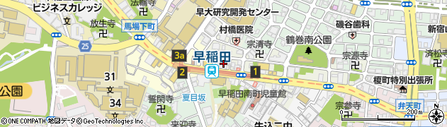 フォレスト早稲田レジデンス周辺の地図