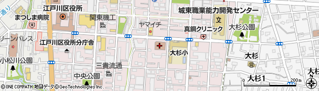 東京消防庁江戸川消防署周辺の地図