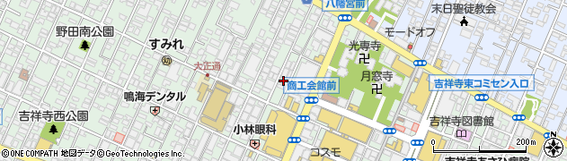 ｉ‐ｏｆｆｉｃｅ吉祥寺周辺の地図