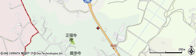 千葉県匝瑳市亀崎52周辺の地図