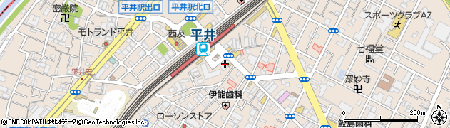 みずほ銀行平井支店 ＡＴＭ周辺の地図