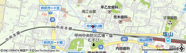有限会社岡部生花店周辺の地図